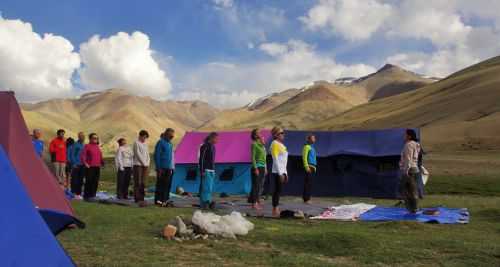 TREKKING IN LADAKH | CHANGTANG 2017